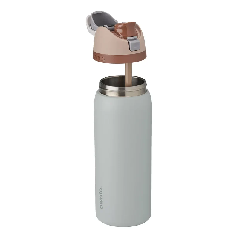 OWALA - Ensemble de 2 Bouteilles d'Eau en Acier Inoxydable FreeSip de 946 ml