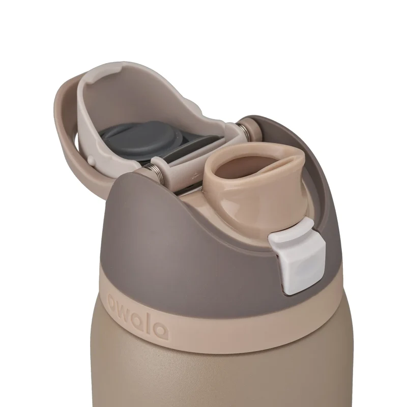OWALA - Ensemble de 2 Bouteilles d'Eau en Acier Inoxydable FreeSip de 946 ml