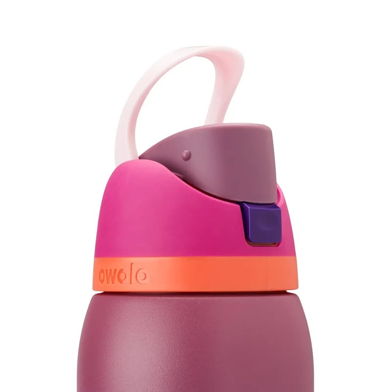OWALA - Ensemble de 2 Bouteilles d'Eau en Acier Inoxydable FreeSip de 946 ml