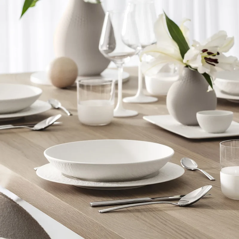 VILLEROY & BOCH - Service de Vaisselle de 12 Pièces Collection Manufacture Rock