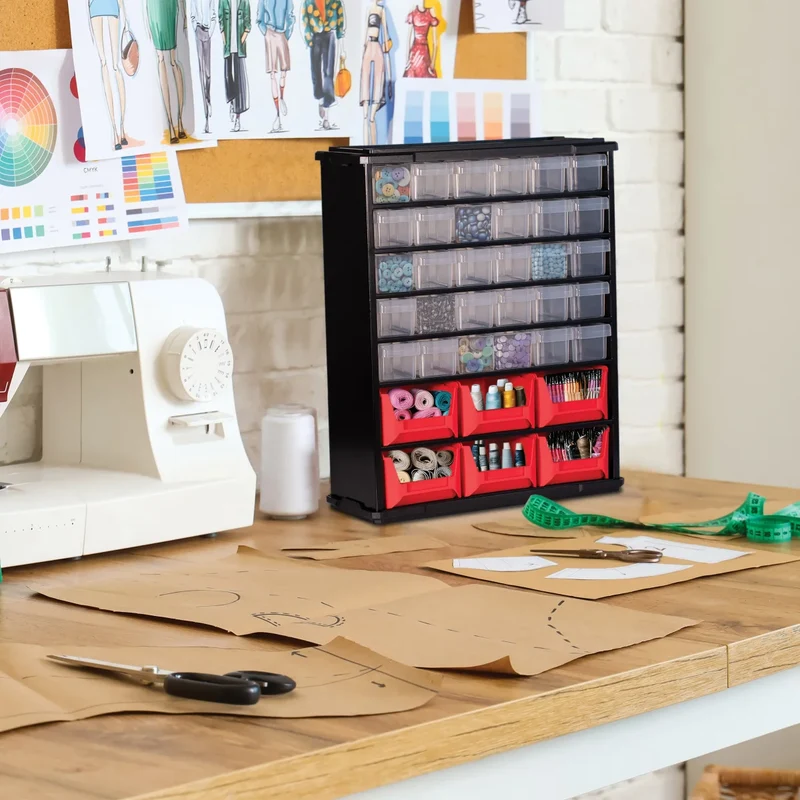 BIRDROCK HOME - Organisateur de Bacs à Pièces à Usages Multiples