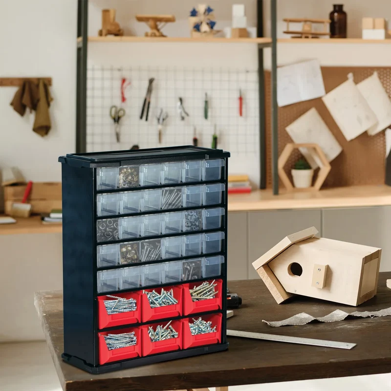 BIRDROCK HOME - Organisateur de Bacs à Pièces à Usages Multiples