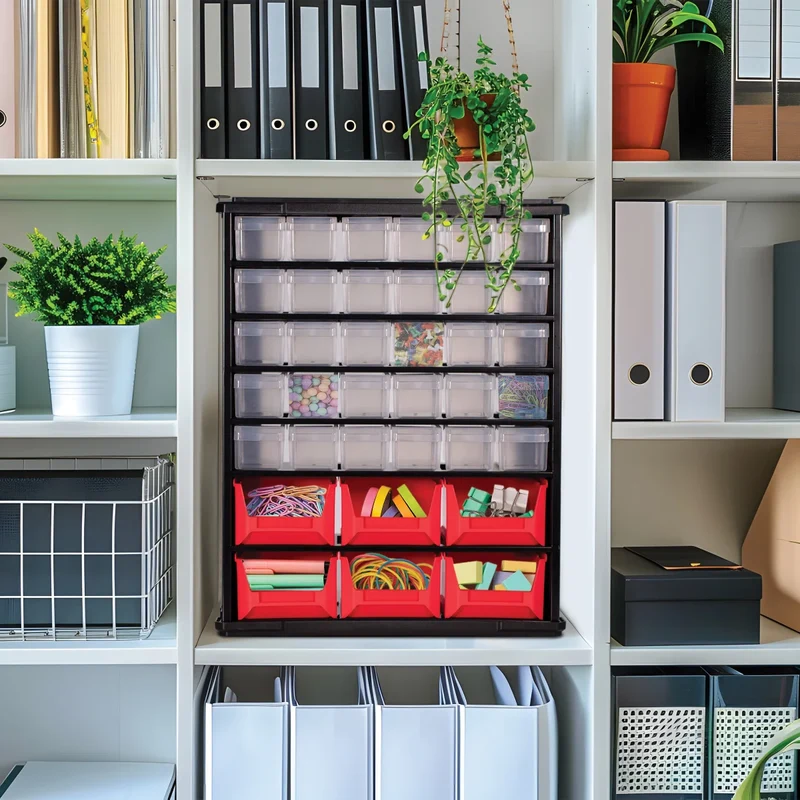 BIRDROCK HOME - Organisateur de Bacs à Pièces à Usages Multiples