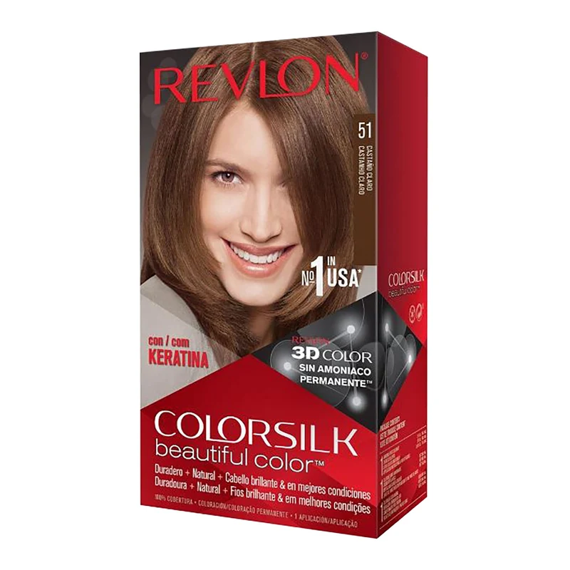 Coloration 51 châtain clair Colorsilk
