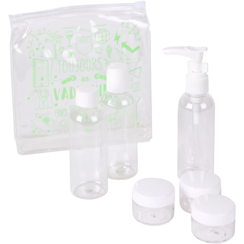 Kit de voyage flacons et pots