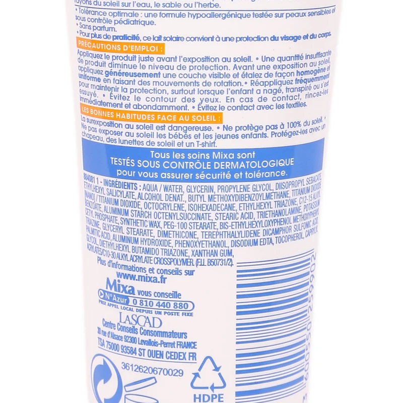 Protection solaire enfants