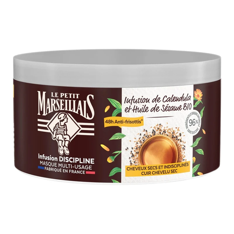 Masque infusion de calendula et sesame anti frisotti