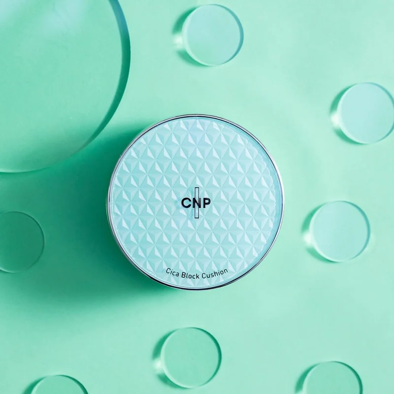 Official CNP CICA Block Cushion #23 Natural Beige (Foundation) 13g + Refill 13g SPF35 PA++