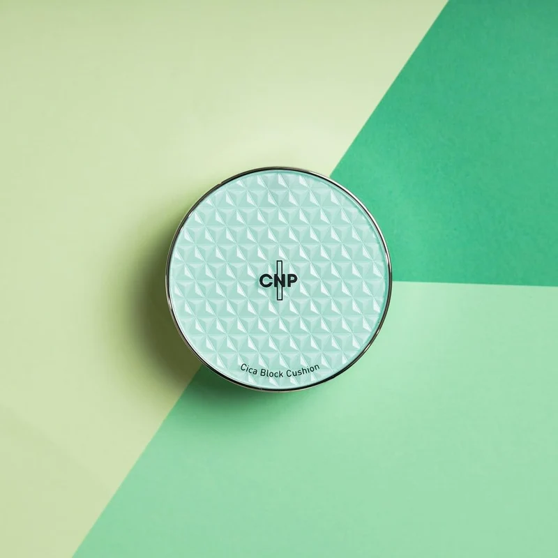 Official CNP CICA Block Cushion #23 Natural Beige (Foundation) 13g + Refill 13g SPF35 PA++