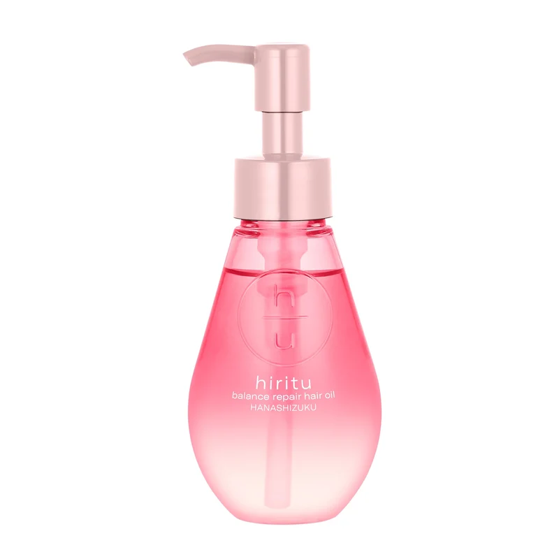 hiritu Balance Repair Hair Oil Hanashizuku Spring Season Limited 100mL Sakura & Orange Flower Fragrance