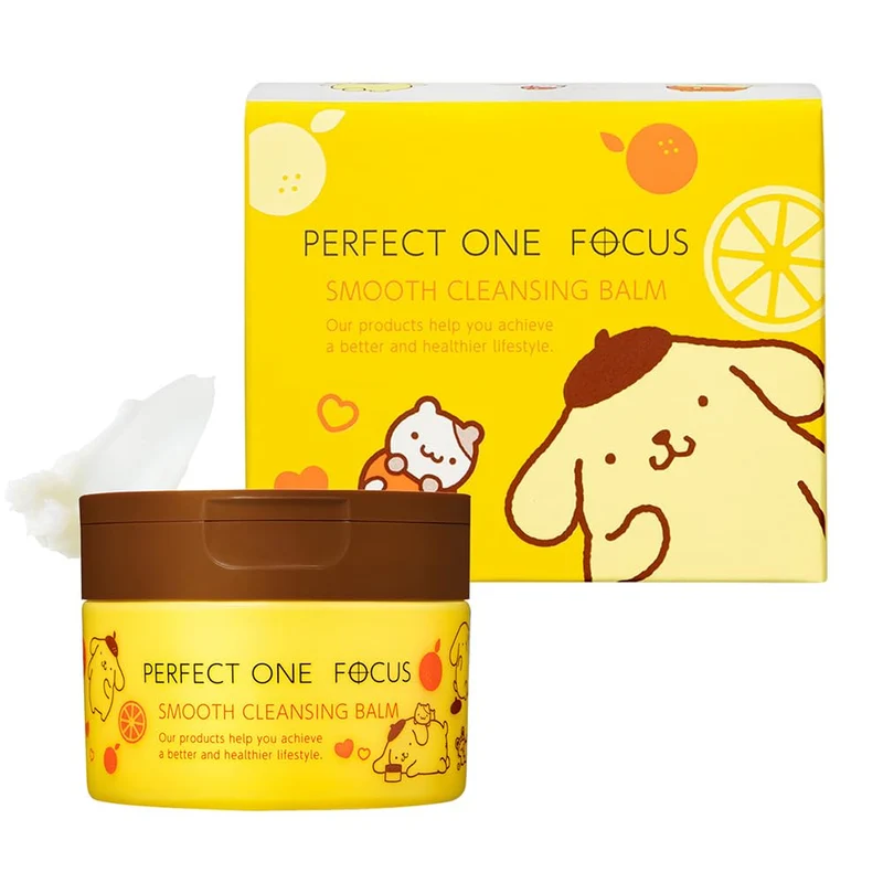 Perfect One Focus Smooth Cleansing Balm Pom Pom Pudding Limited Edition Design 75g