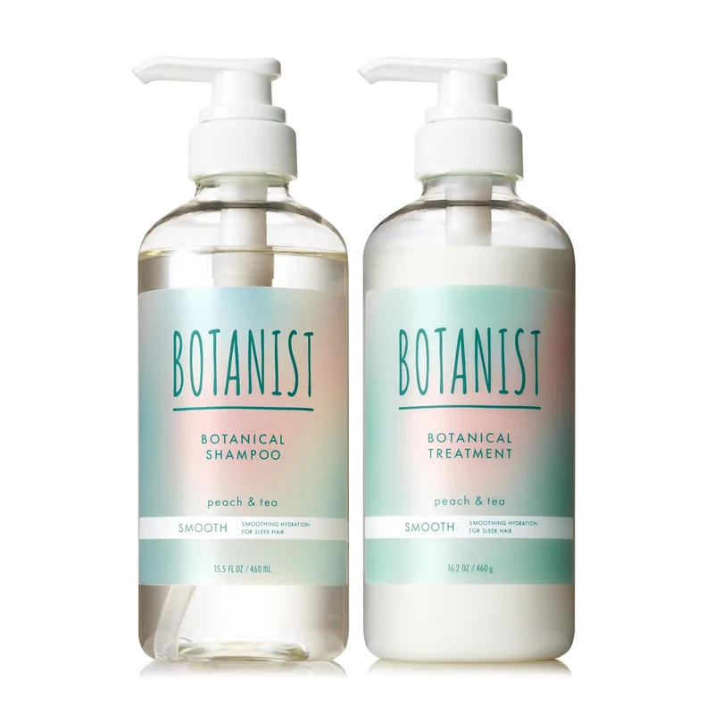 BOTANIST Shampoo Treatment Set Smooth Iced Peach Tea 2024 summer limited edition