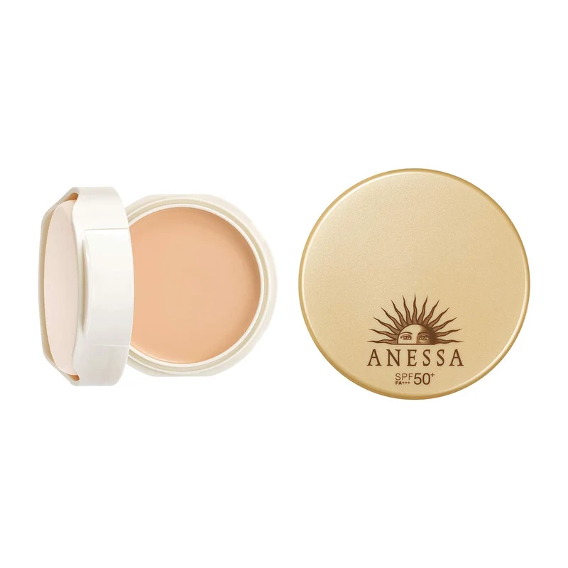 Shiseido Anessa All-In-One Beauty Pact Foundation 01 Slightly lighter ochre