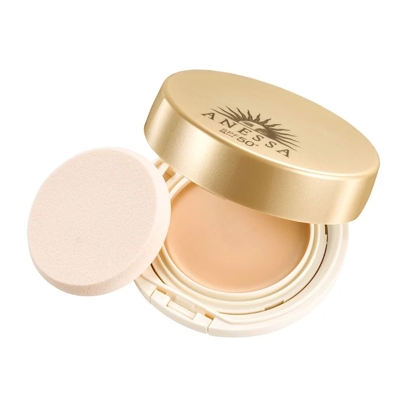 Shiseido Anessa All-In-One Beauty Pact Foundation 01 Slightly lighter ochre