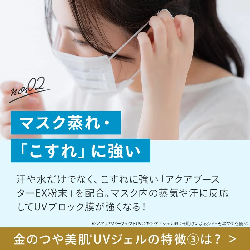 Shiseido Anesssa Perfect UV Skin Care Gel N ₊ Trial Set a