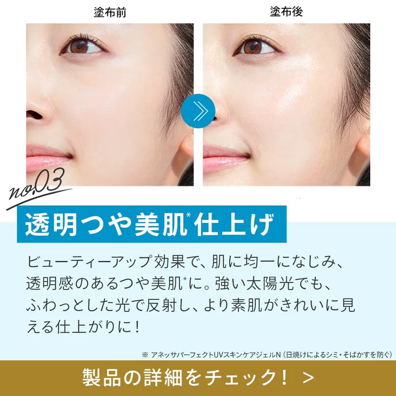 Shiseido Anesssa Perfect UV Skin Care Gel N ₊ Trial Set a