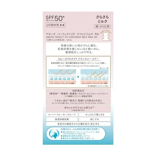 Shiseido Anessa 2024 Perfect UV Mild Milk NA 60ml