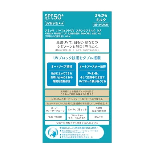 Shiseido Anessa Perfect 2024 UV Skin Care Milk NA 60ml