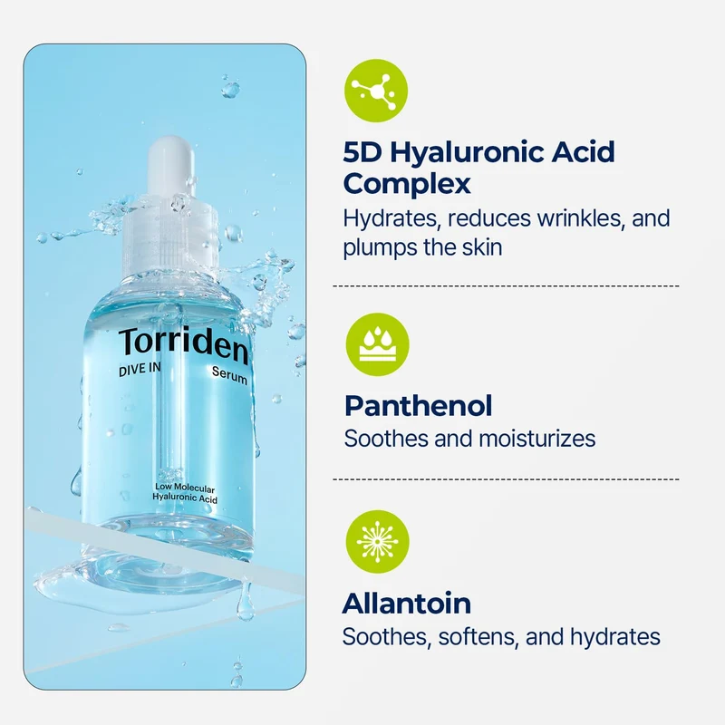 Torriden DIVE-IN Low-Molecular Hyaluronic Acid Serum 50ml