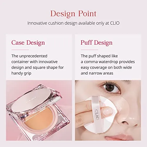 CLIO Kill Cover Mesh Glow Cushion 15g SPF50+ PA++++