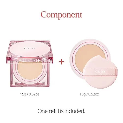 CLIO Kill Cover Mesh Glow Cushion 15g SPF50+ PA++++