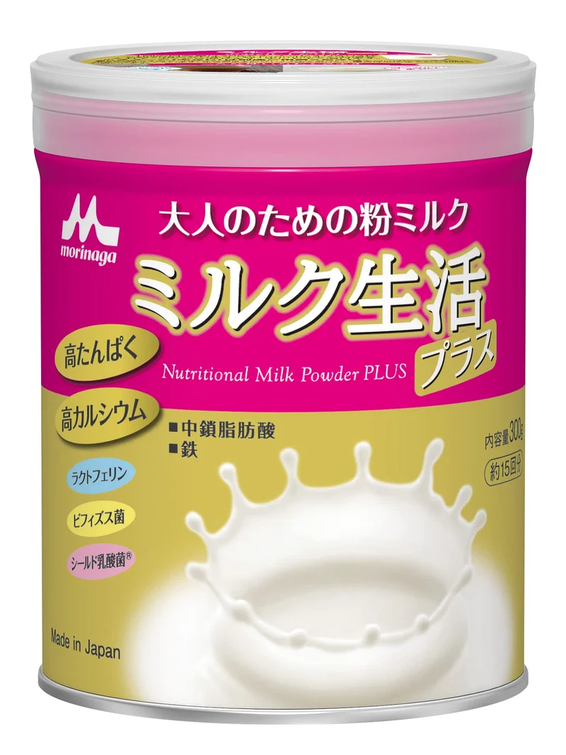 Milk Powder for Adults Milk Seikatsu Plus 300g Nutritional supplement 6 major health-supporting ingredients