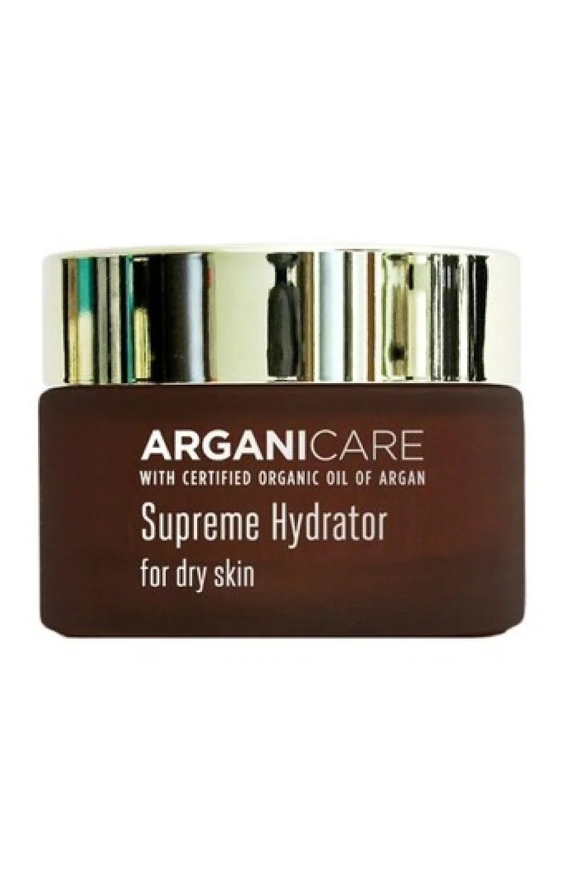 Crème hydratante & nourrissante anti-âge - Acide hyaluronique & argan - Peaux sèches