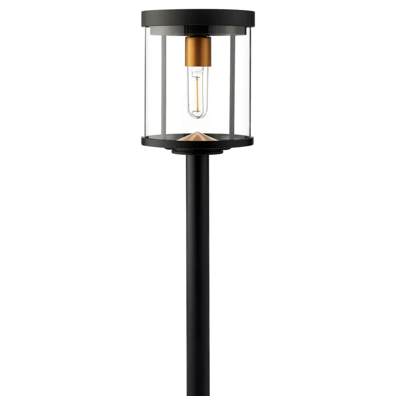 NATURALLY SOLAR - Ensemble de 4 Luminaires Solaires de Parterre à DEL Style Rétro