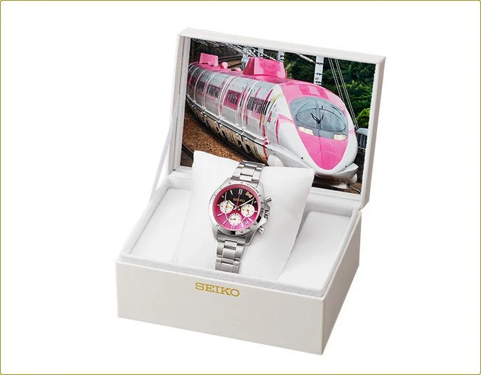Seiko X Hello Kitty Shinkansen 500 Series 25th Anniversary Collaboration Limited Edition