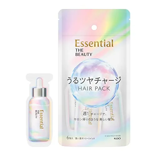 Essential The Beauty Hair texture beauty moisture charge hair pack 9g x 6