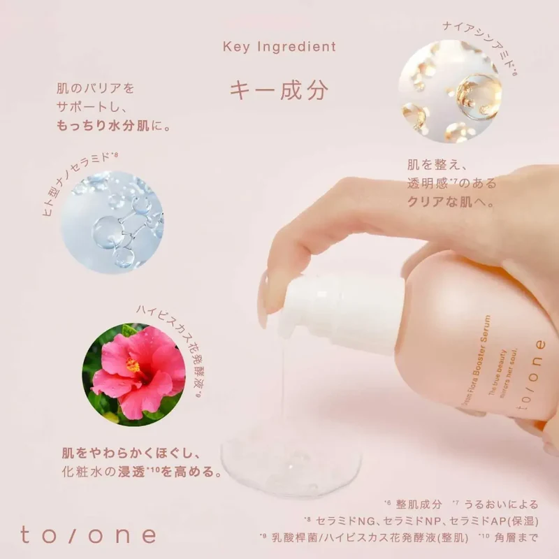 to/one Dream Flora Niacinamide Skin Booster Serum 1.94 oz | 55 ml