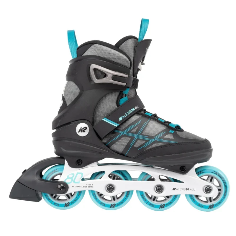 K2 SKATES - Patins à Roues Alignées Alexis 80 ALU pour Femme