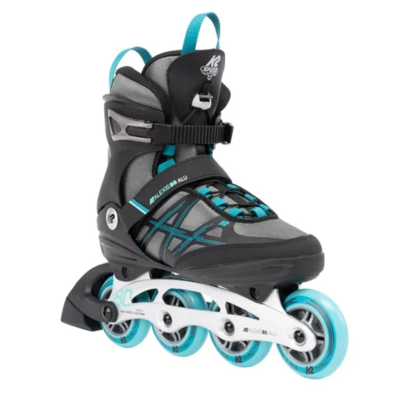 K2 SKATES - Patins à Roues Alignées Alexis 80 ALU pour Femme