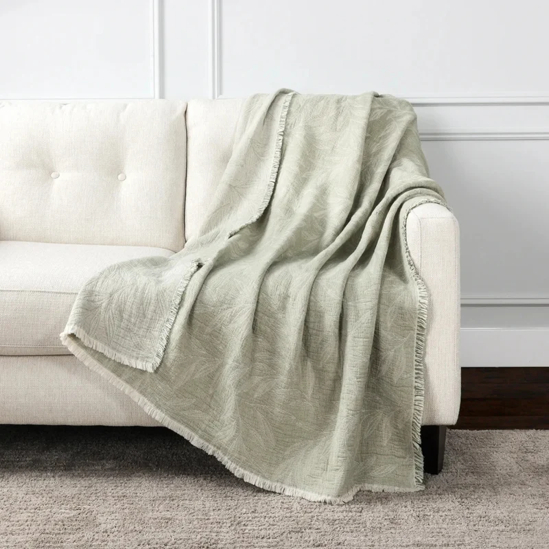 LIFE COMFORT - Jeté en Coton Réversible