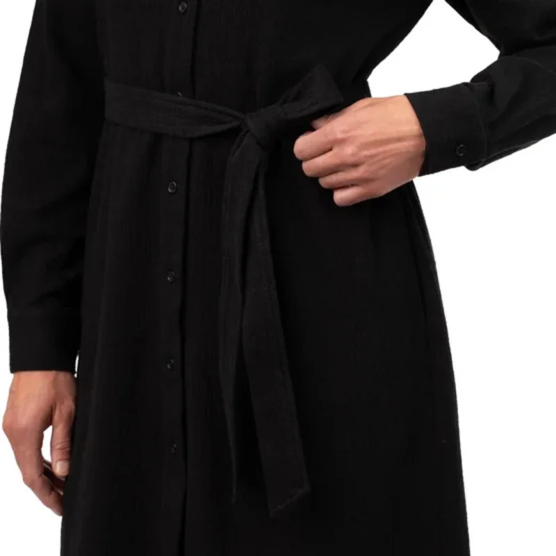 KERSH - Robe à Manches Longues pour Femme