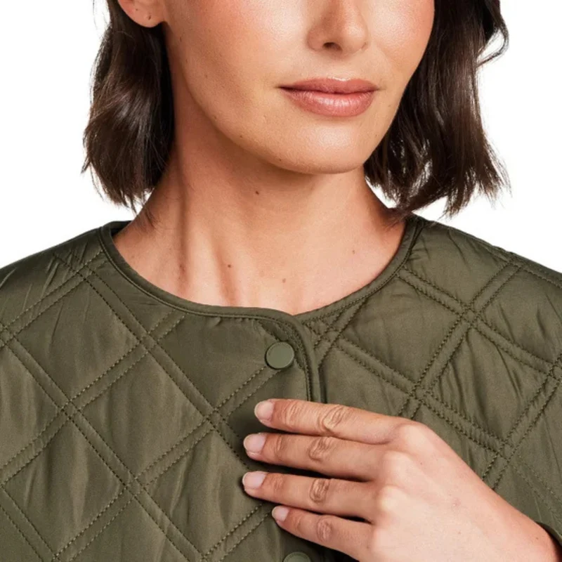 WEATHERPROOF - Veste Matelassée Sans Col pour Femme