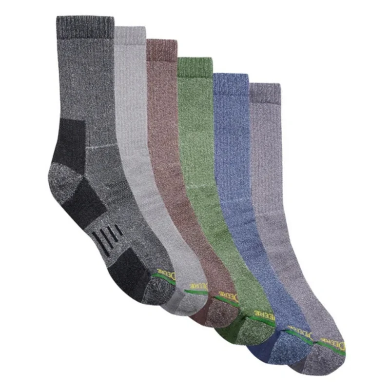 JOHN DEERE - 6 Paires de Chaussettes pour Homme