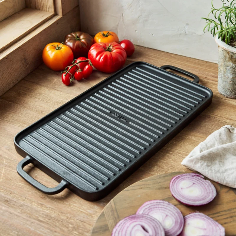 BOBBY FLAY BY GREENPAN - Plaque Gril Réversible en Fonte