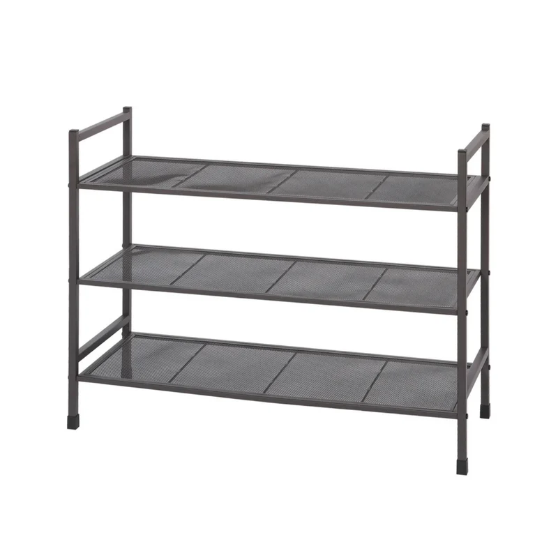 NEATFREAK - Étagère à Chaussures Empilable en Métal à 3 Niveaux