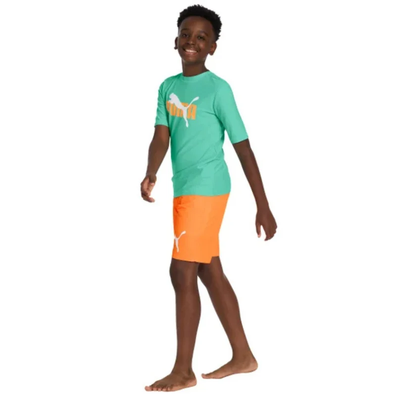 PUMA - Maillot de Bain Dermoprotecteur 2 Pièces pour Garçon