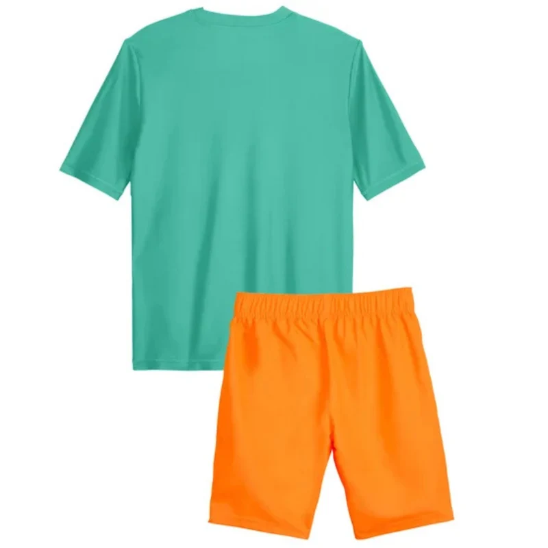 PUMA - Maillot de Bain Dermoprotecteur 2 Pièces pour Garçon
