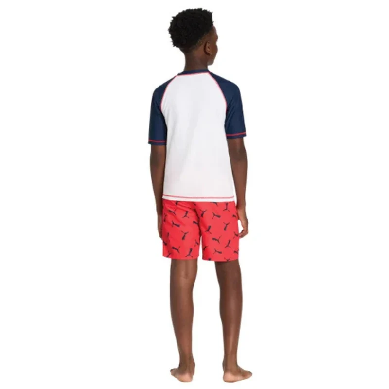 PUMA - Maillot de Bain Dermoprotecteur 2 Pièces pour Garçon