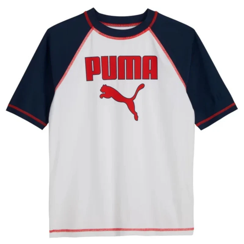 PUMA - Maillot de Bain Dermoprotecteur 2 Pièces pour Garçon