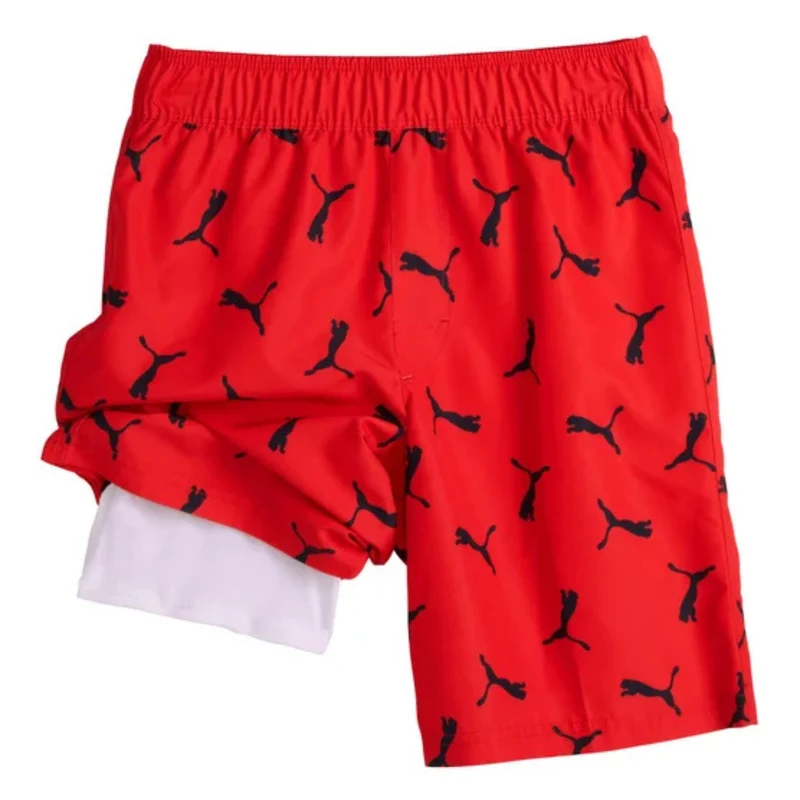 PUMA - Maillot de Bain Dermoprotecteur 2 Pièces pour Garçon