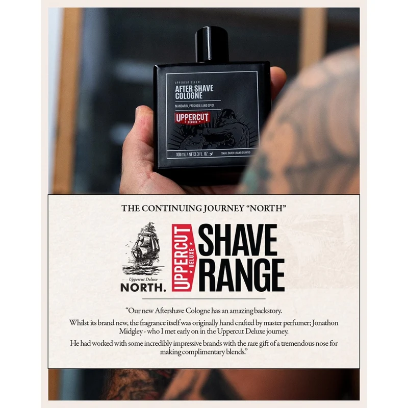 Eau de cologne après-rasage "Aftershave Cologne" (100ml/3.3oz)