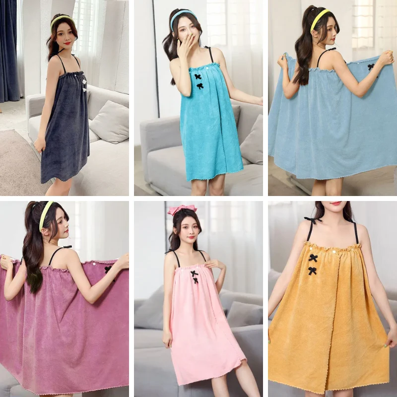 Serviette de bain robe à pression - ULTRA Absorbante