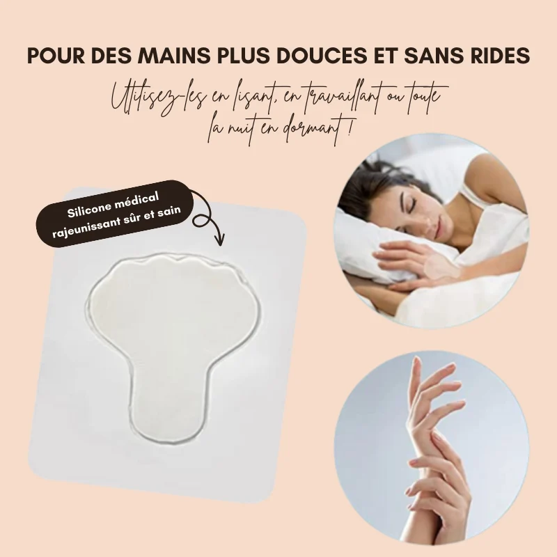 2x Patchs anti-rides réutilisables - Spéciales Mains