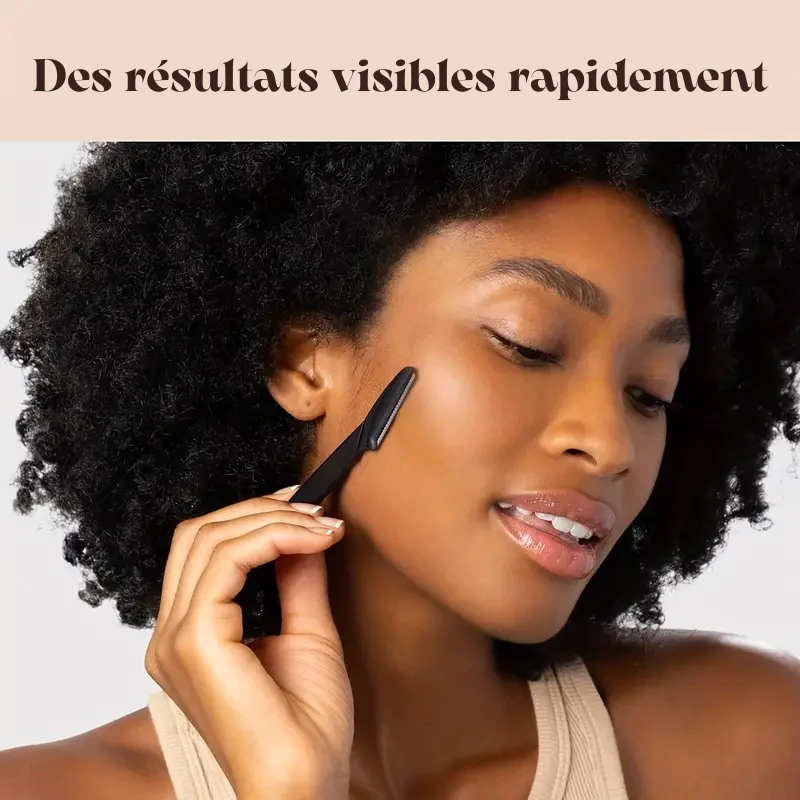 Lot de 10 rasoirs scalpels de Dermaplaning visage - Exfoliant & Rasage