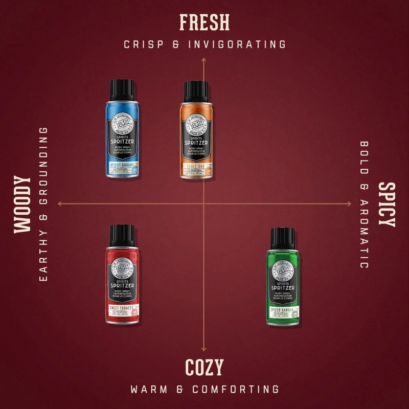 Vaporisateur pour le corps "Spirits Spritzer Spiced Vanilla" (100ml/3.4oz)