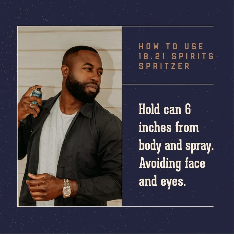 18.21 Man Made - Vaporisateur pour le corps "Spirits Spritzer Absolute Mahogany" (100ml/3.4oz)